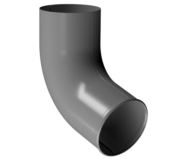 Отвод трубы D90 Döcke STAL PREMIUM Графит, (RAL 7024) купить в Каменск-Шахтинском