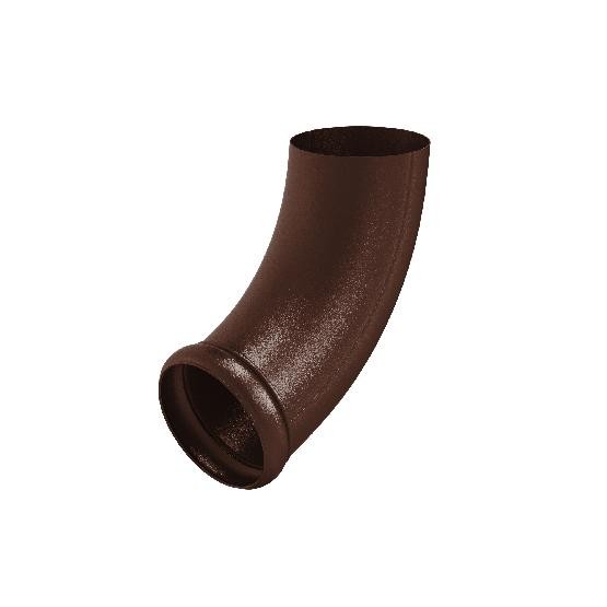 Водосток Aquasistem, Система 150/100 - Отвод трубы декоративный RAL 8017 Коричневый matt купить в Каменск-Шахтинском