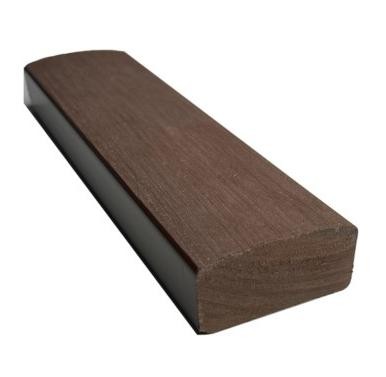 Лавочный брус Ecodecking Некст полнотелый брашированный 70х35 шоколад (под заказ) купить в Каменск-Шахтинском