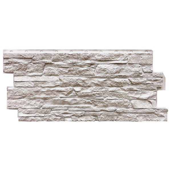 Фасадная панель FineBer, Скала, Мелованный белый купить в Каменск-Шахтинском