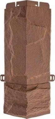 Угол наружный Альта-Профиль Гранит ЭКО - Терракотовый купить в Каменск-Шахтинском