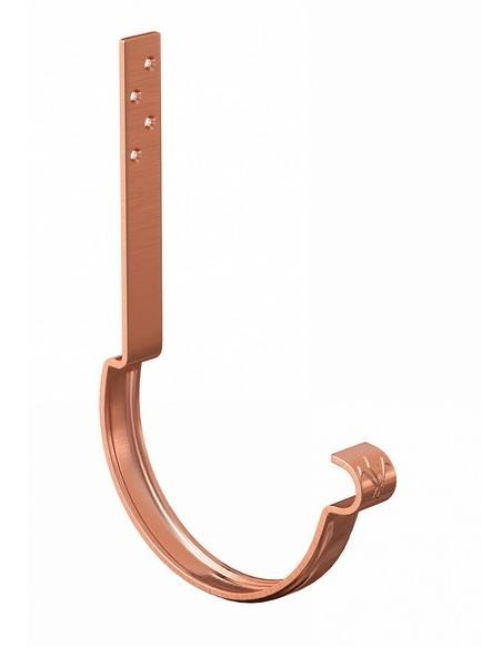 Водосток Aquasistem, система 125x90 - Крюк крепления длинный медный d125мм купить в Каменск-Шахтинском