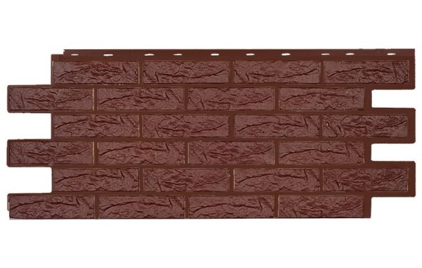 Фасадная панель T-Siding Лондон Брик Эко Браун купить в Каменск-Шахтинском