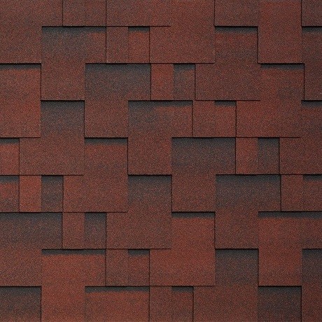 Гибкая черепица Tegola LAZIO amarone 410 купить в Каменск-Шахтинском