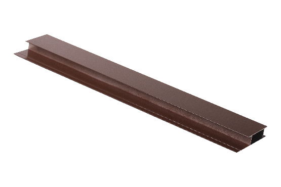 Профиль стыковочный, алюминиевый, бурый купить в Каменск-Шахтинском
