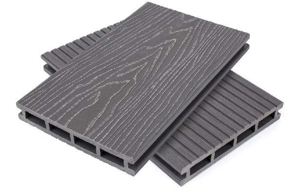 Террасная доская ДПК NanoWood Nature 3D пустотелая Серый купить в Каменск-Шахтинском