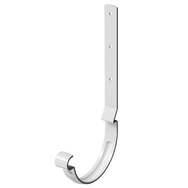 Карнизный крюк длинный D125 Döcke STAL PREMIUM Пломбир, (RAL 9010) купить в Каменск-Шахтинском