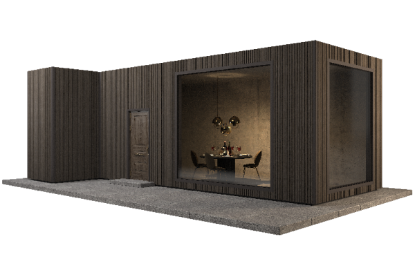 Фасадная панель GRINDERDECO, ДПК,двухсторонняя Венге купить в Каменск-Шахтинском