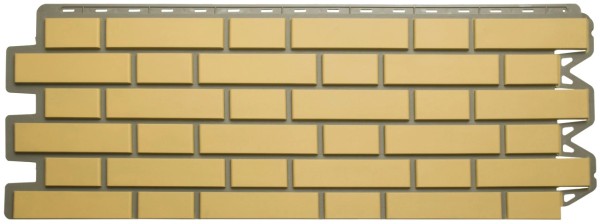 Фасадная панель Альта-Профиль, Кирпич Клинкерный, Желтый купить в Каменск-Шахтинском
