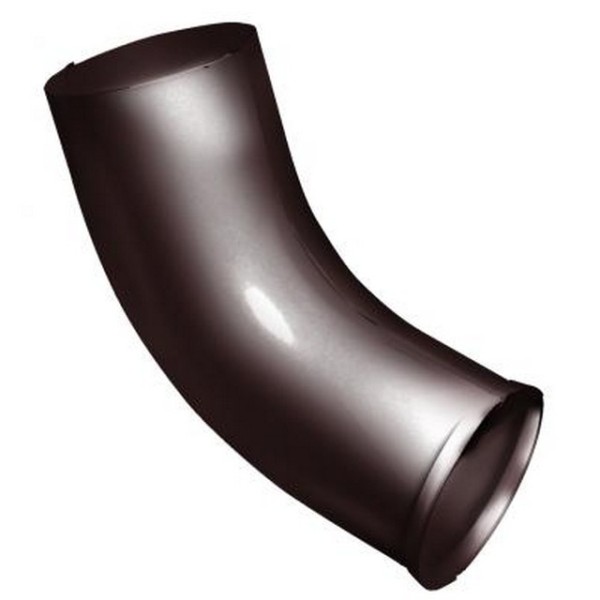 Водосток Grand Line 125x90 – Колено сливное RAL 8017 купить в Каменск-Шахтинском