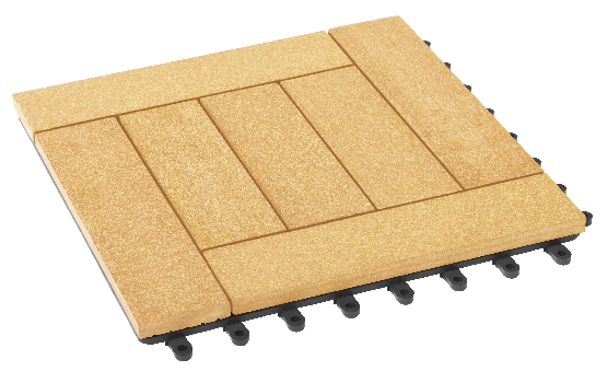 Модульный паркет ДПК GRINDERDECO Комфорт 6 Песчаник купить в Каменск-Шахтинском