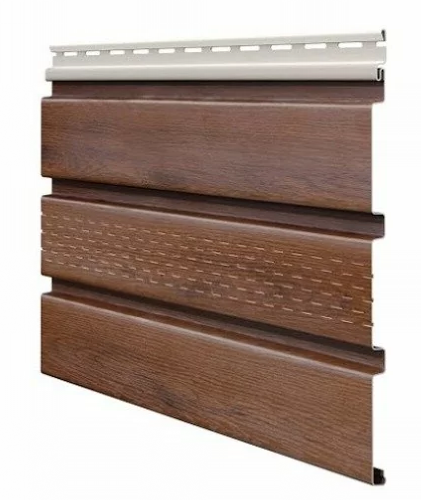 Софит ламинированный VOX UNICOLOR с центральной перфорацией, Коричневый купить в Каменск-Шахтинском