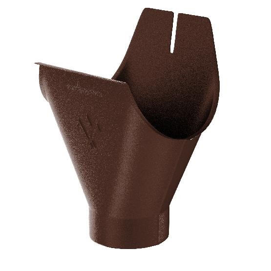 Водосток Aquasistem, Система 150/100 - Воронка желоба RAL 8017 Коричневый matt купить в Каменск-Шахтинском