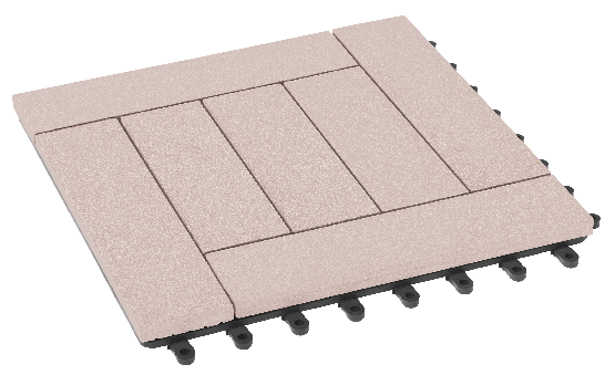 Модульный паркет ДПК GRINDERDECO Комфорт 6 Выбеленный дуб купить в Каменск-Шахтинском