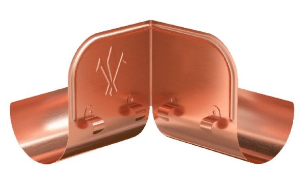 Водосток Aquasistem, система 150/100 - Ограничитель перелива угловой медный купить в Каменск-Шахтинском