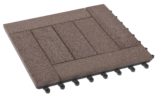 Модульный паркет ДПК GRINDERDECO Комфорт 6 Венге купить в Каменск-Шахтинском