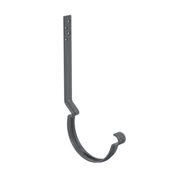 Водосток Aquasistem, система 125x90 - Крюк крепления желоба удлиненный RR 23 Маренго купить в Каменск-Шахтинском